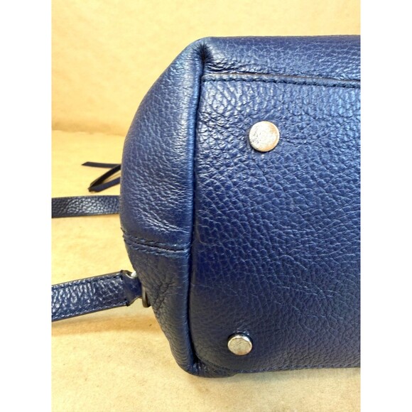 Banana Republic Italian Leather Mini Backpack - Navy Blue  display picture 1